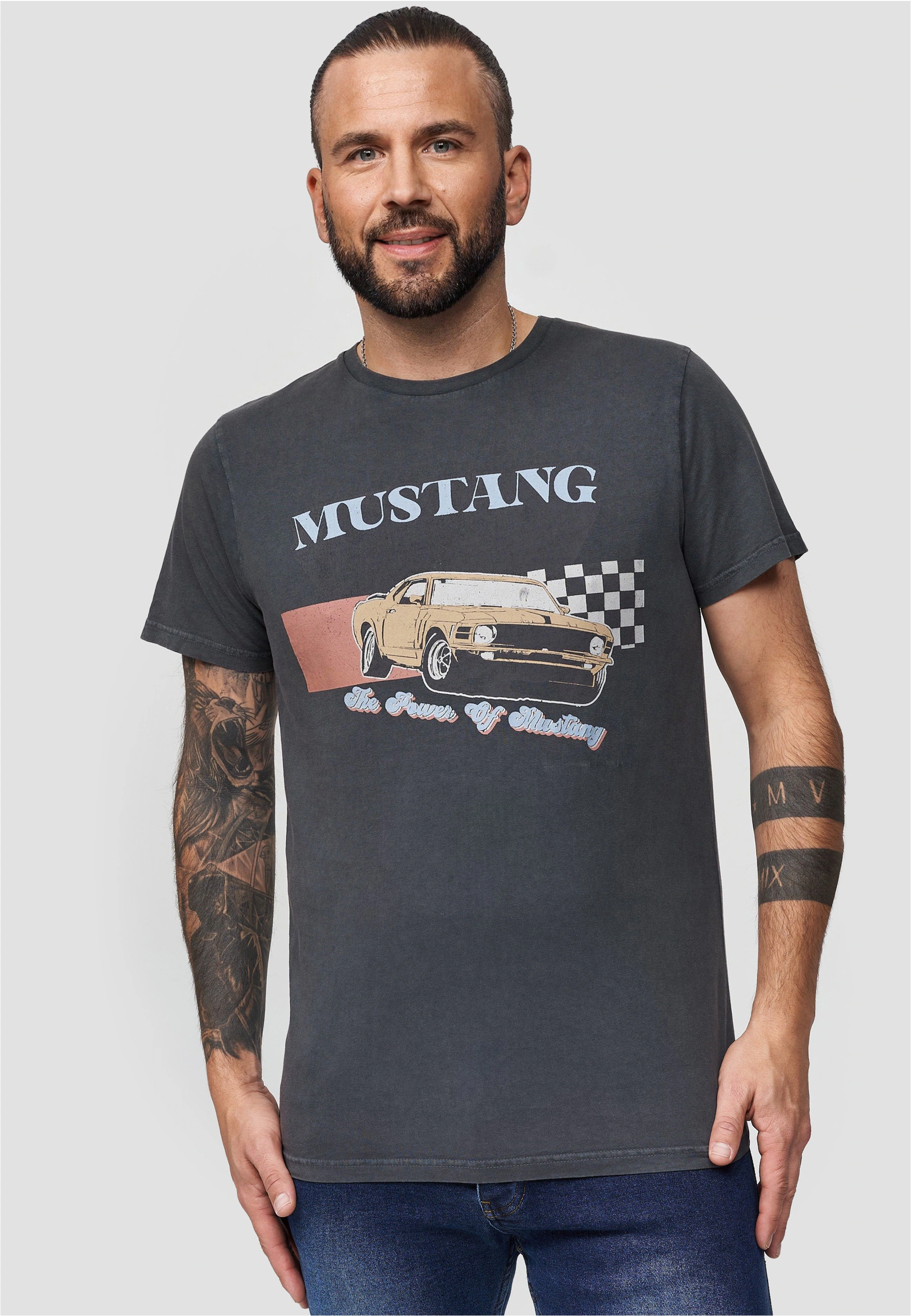 Recovered T-Shirt "Ford The Power Of Mustang", (1 tlg.), mit coolem Ford Mu günstig online kaufen