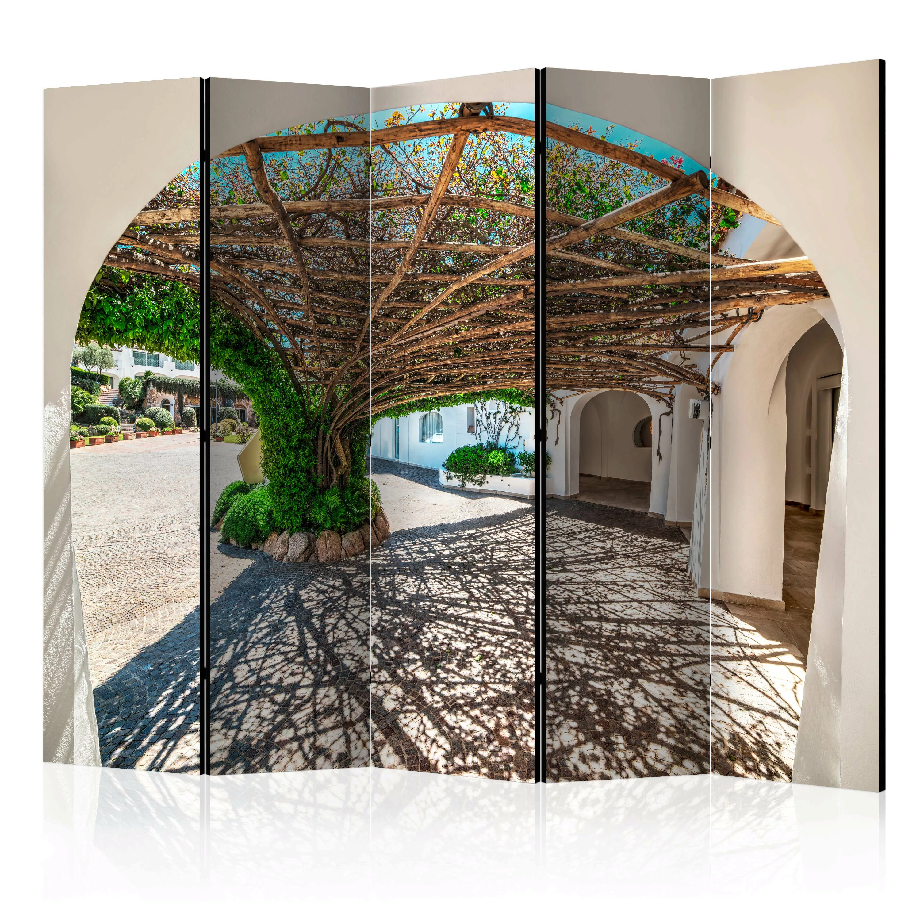 5-teiliges Paravent - The Arbour Of Trees - Poltu Quatu, Italy Ii [room günstig online kaufen
