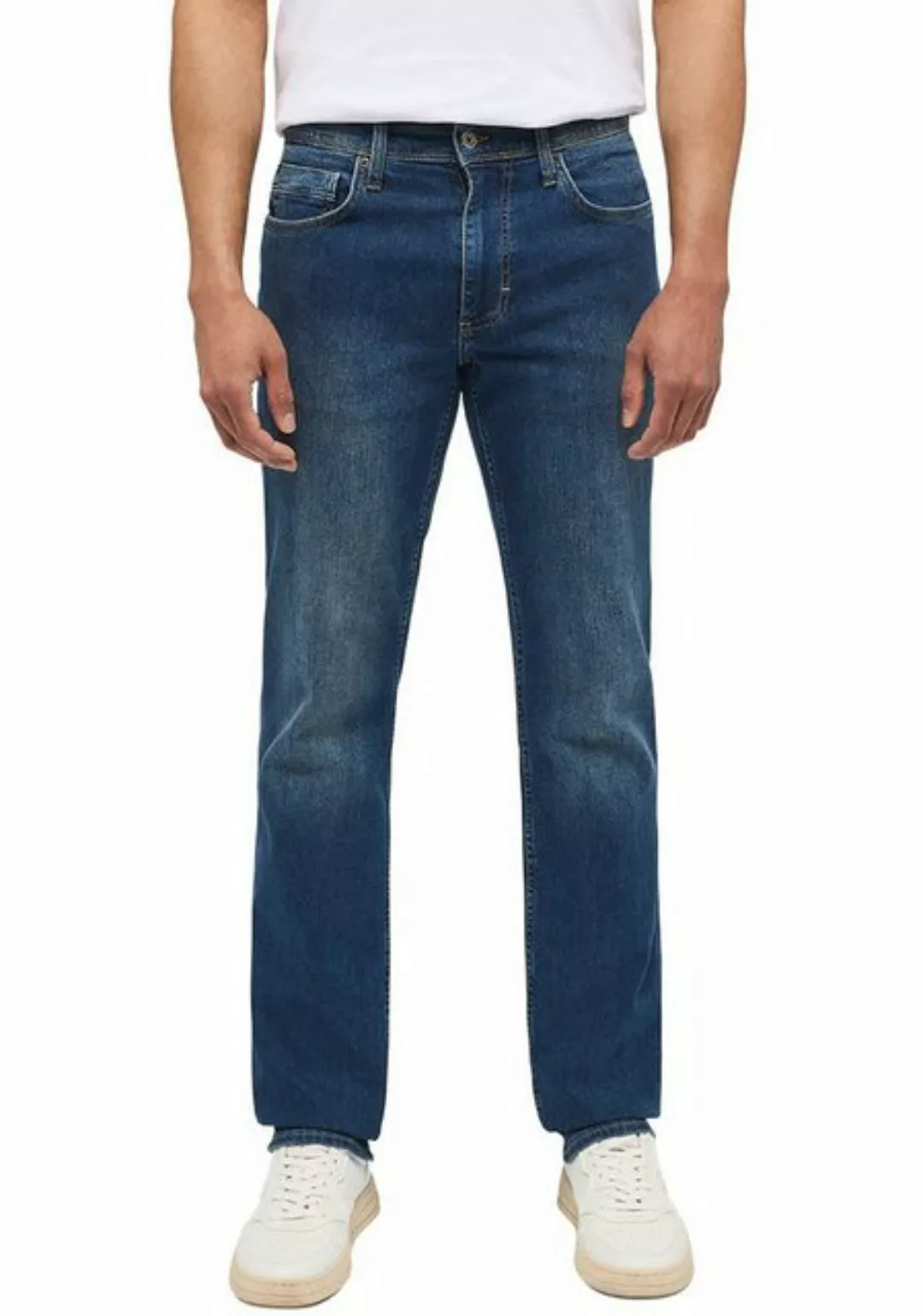 MUSTANG 5-Pocket-Jeans Style Washington Straight mit leichten Abriebeffekte günstig online kaufen