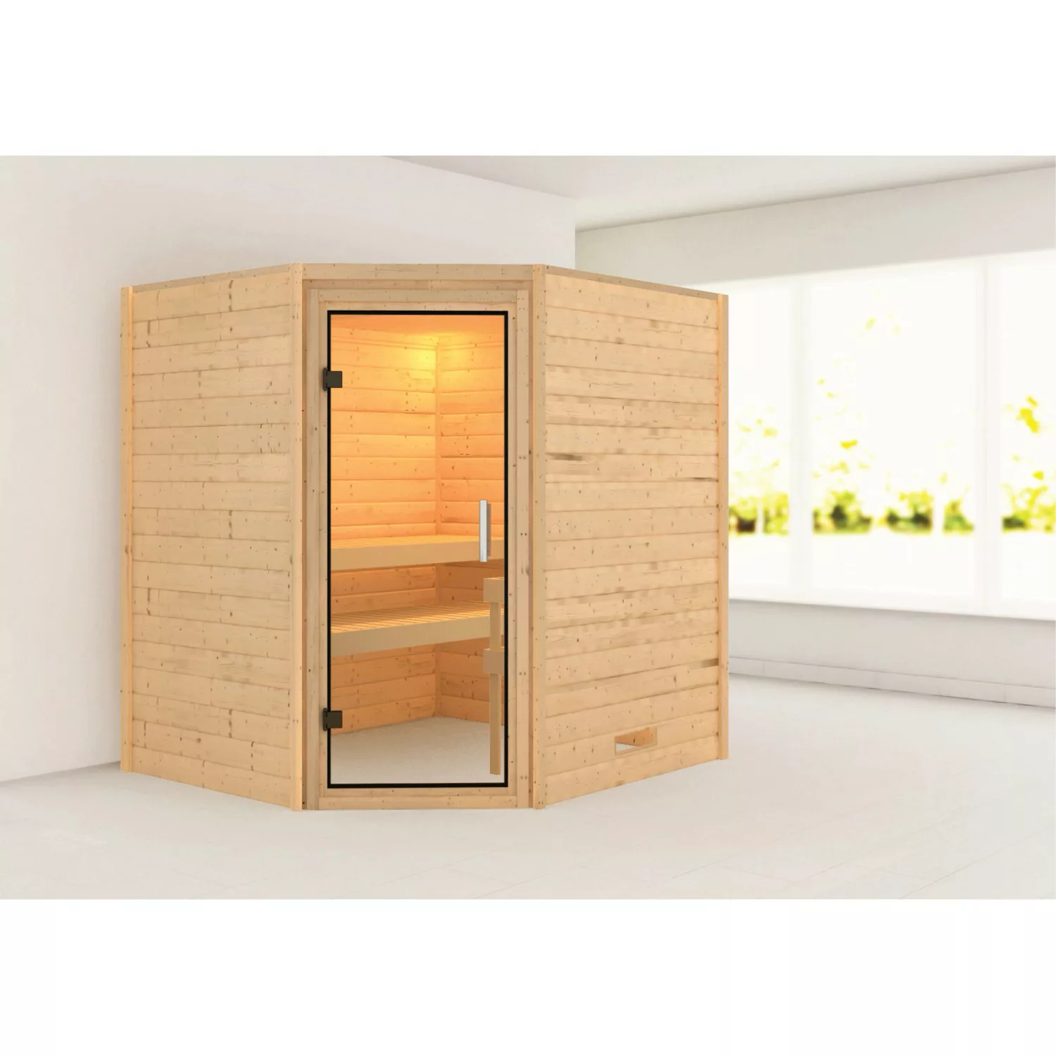 Karibu Sauna Mia Natur günstig online kaufen