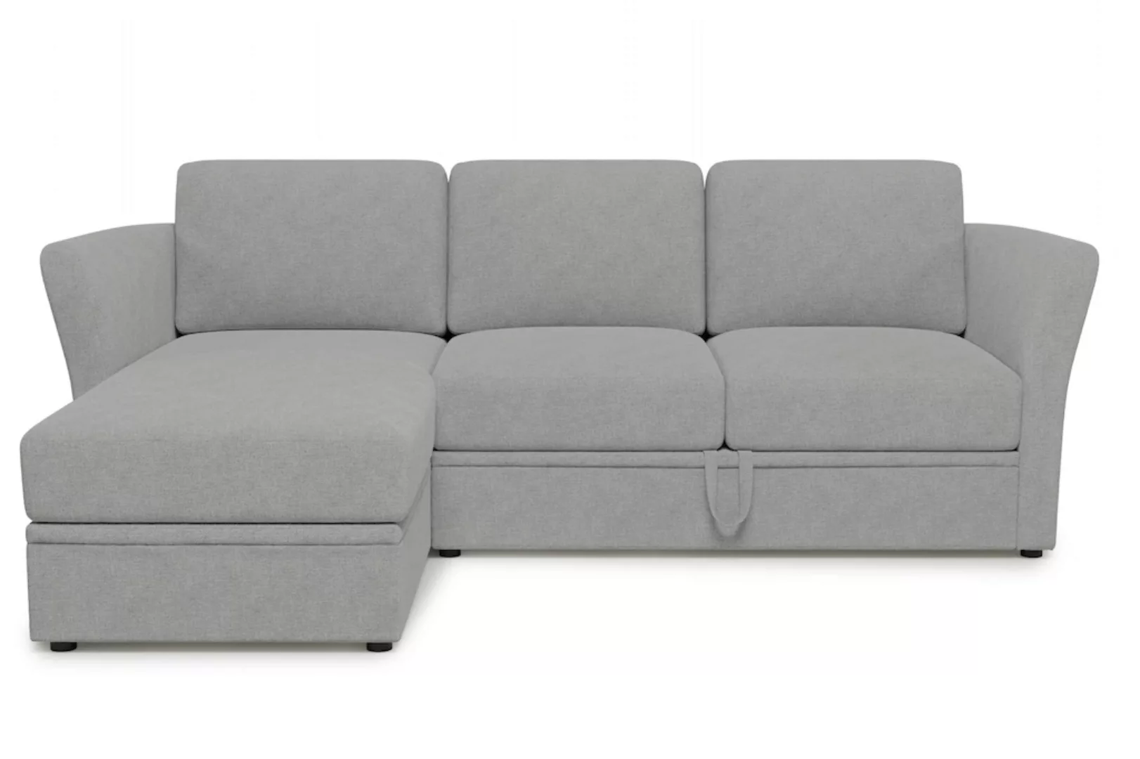 Home affaire Ecksofa Lavars, L-Form, Schlafsofa, mit Bettfunktion und Staur günstig online kaufen