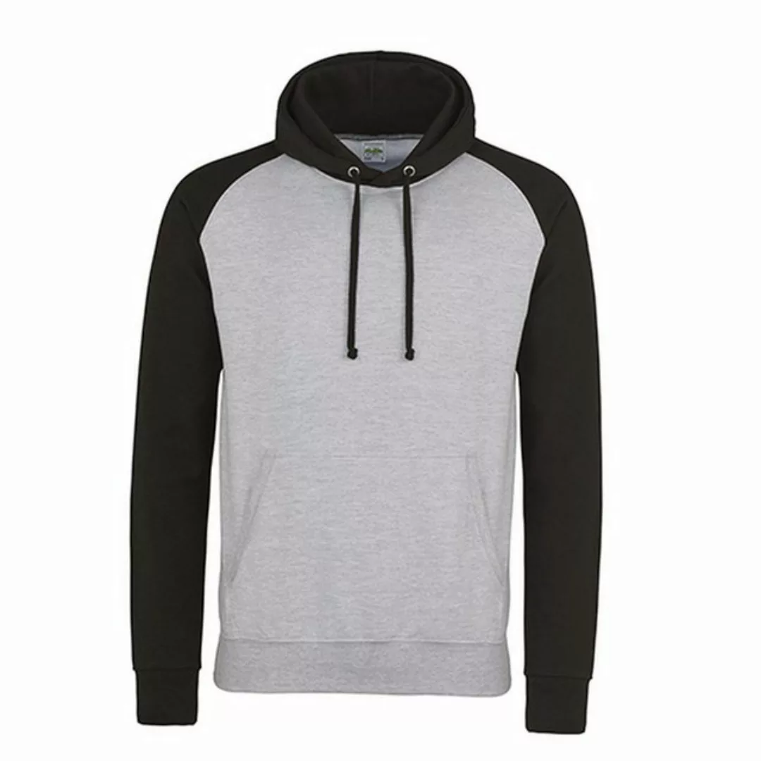 Just Hoods Kapuzenpullover Herren Baseball Hoodie / (WRAP)-zertifizierte Pr günstig online kaufen