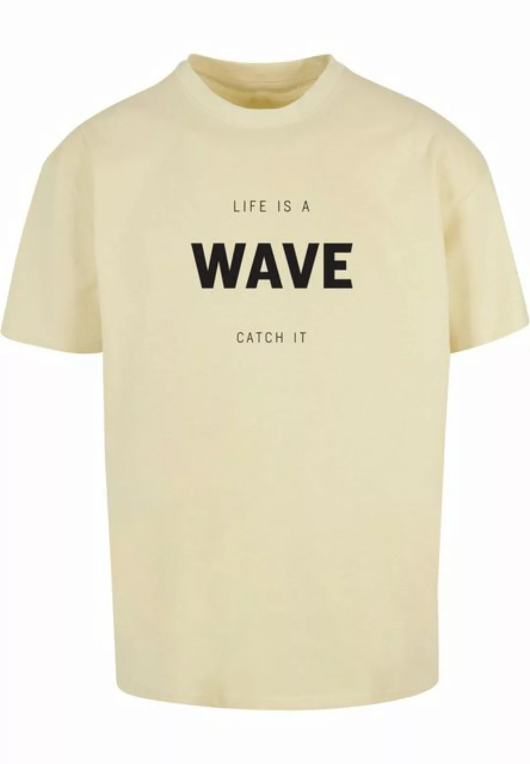 Merchcode T-Shirt Merchcode Herren Summer - Life is a wave Heavy Oversize T günstig online kaufen