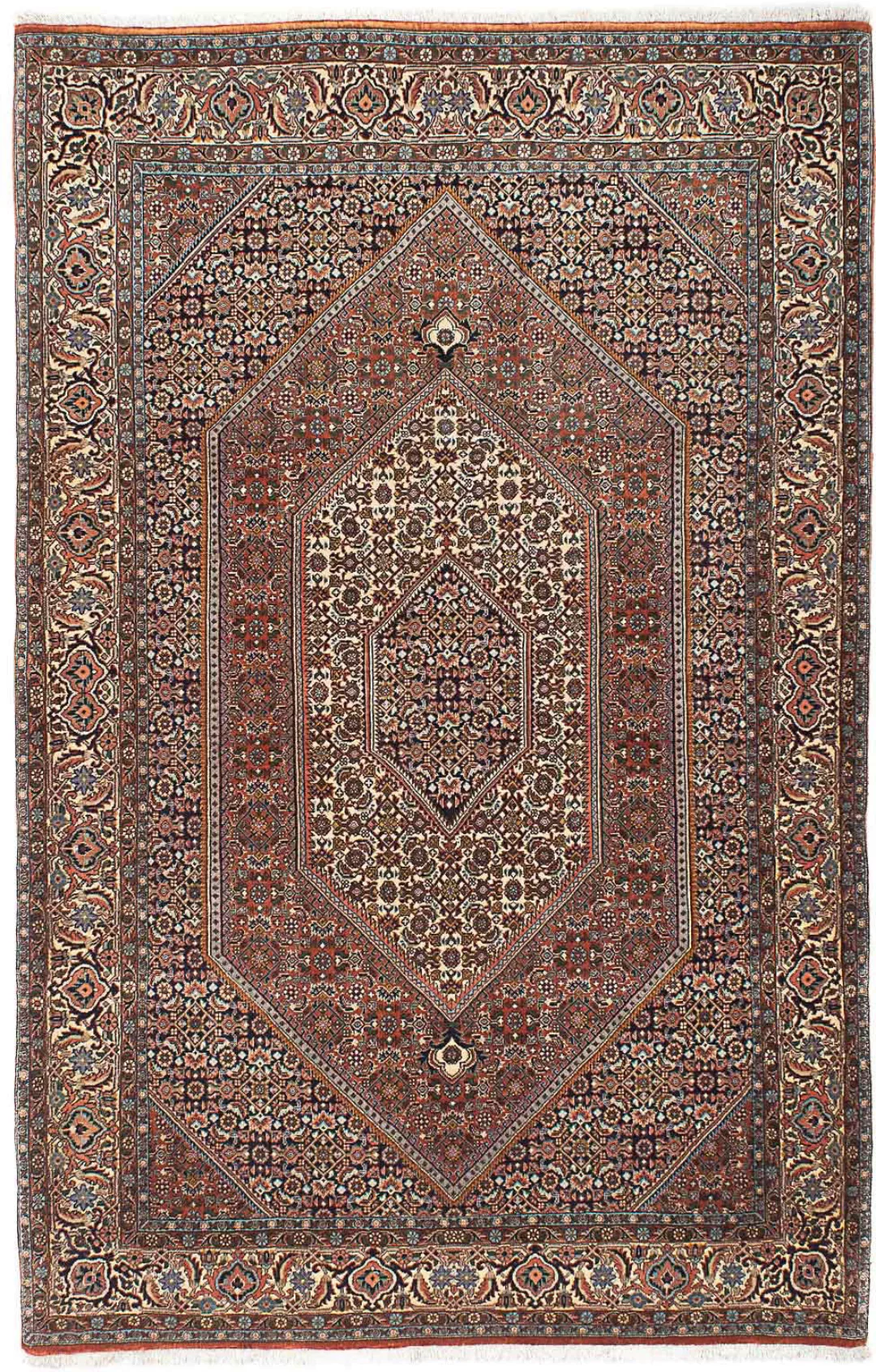 morgenland Wollteppich »Bidjar Stark Gemustert 208 x 132 cm«, rechteckig, 1 günstig online kaufen