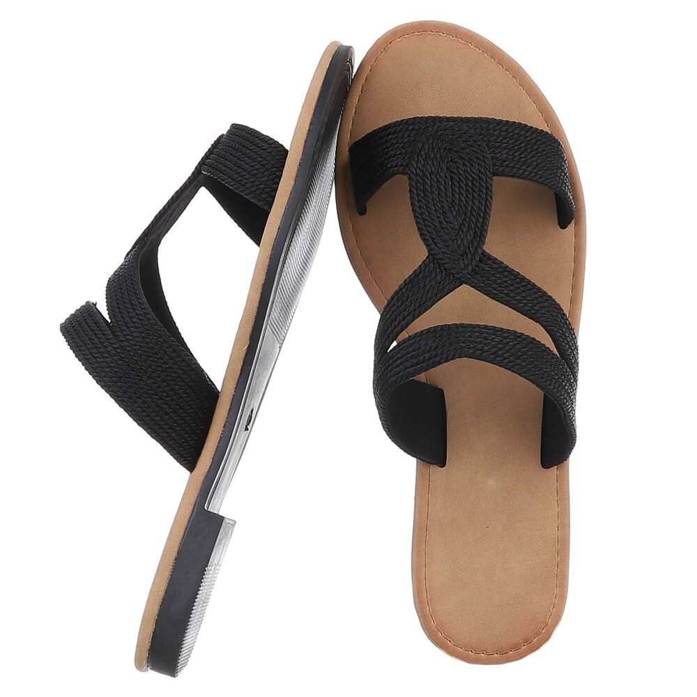 Ital-Design Damen Sandalen in Schwarz – günstig online kaufen