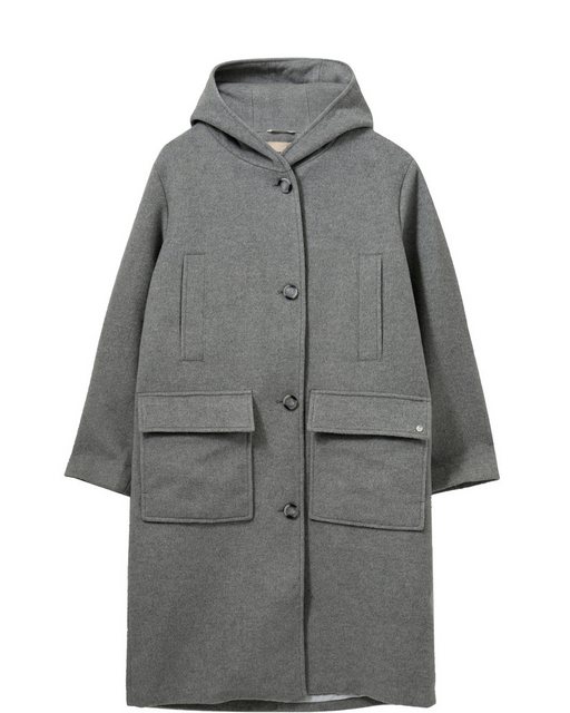 Mos Mosh Langmantel MMKenya Hoodie Wool Coat günstig online kaufen