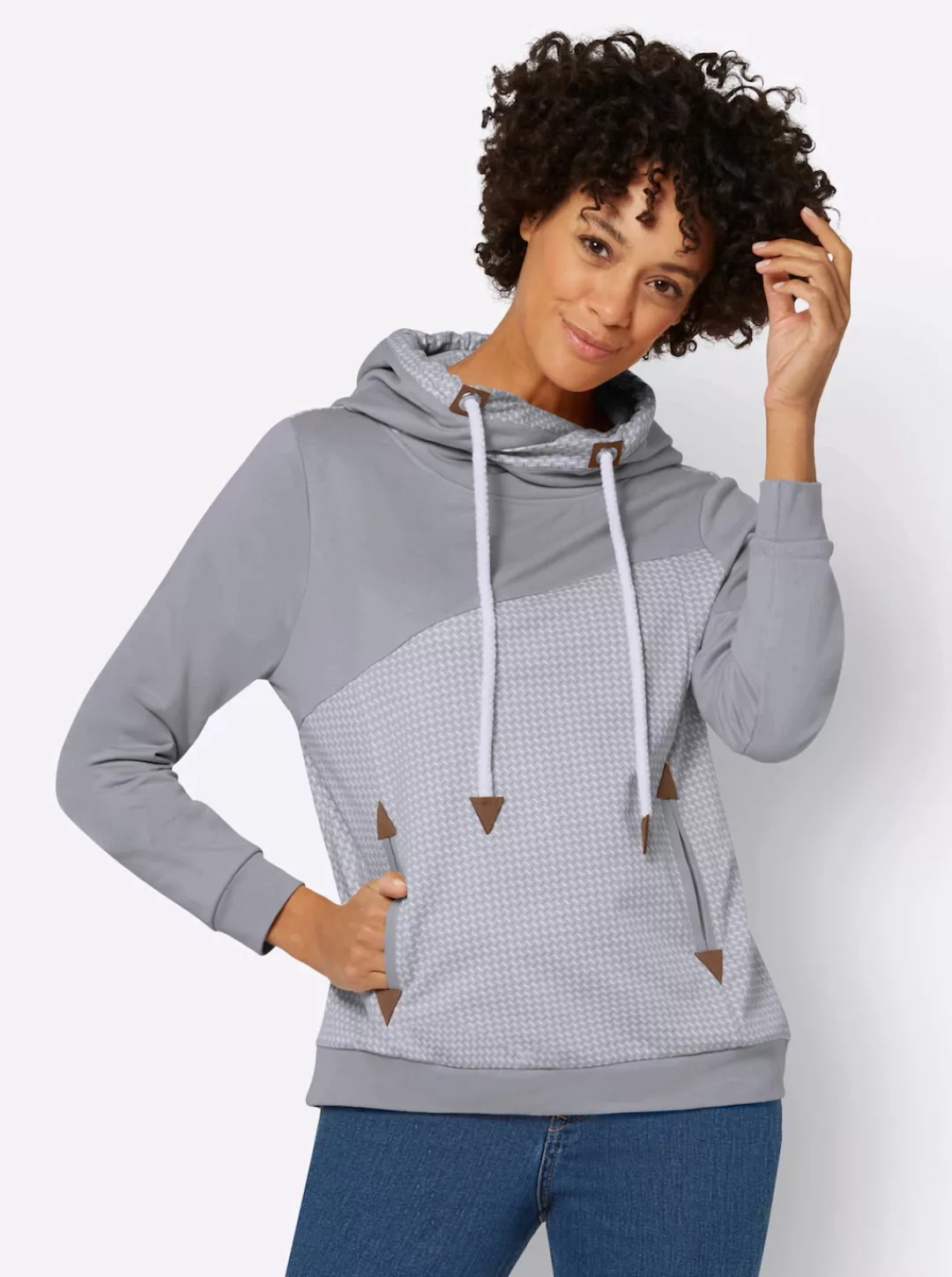 Casual Looks Kapuzensweatshirt günstig online kaufen