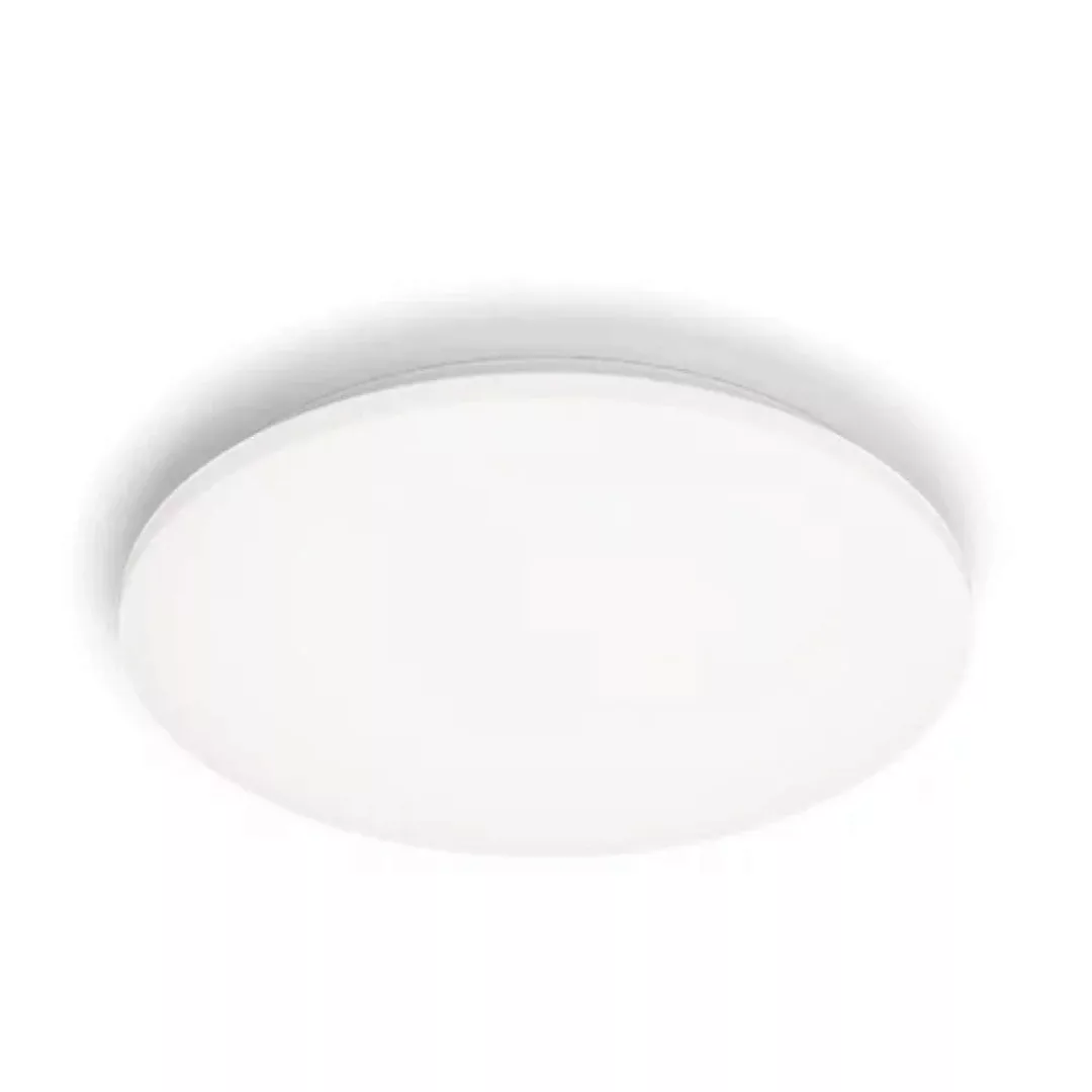 LED Deckenleuchte Izso in Weiß 40W 4300lm günstig online kaufen