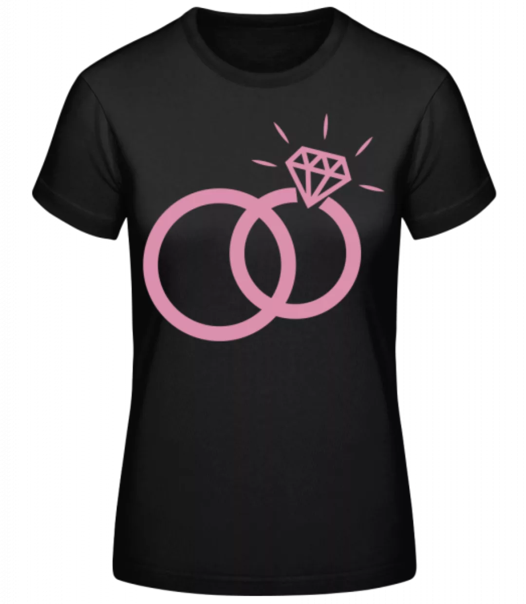 Ehering Mit Diamant · Frauen Basic T-Shirt günstig online kaufen