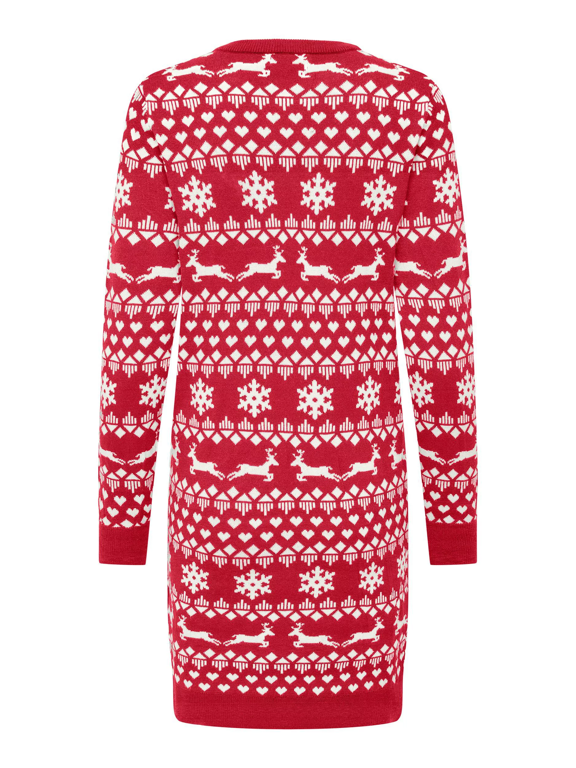 ONLY Strickkleid ONLXMAS SNOWFLAKE LS DRESS CS KNT günstig online kaufen