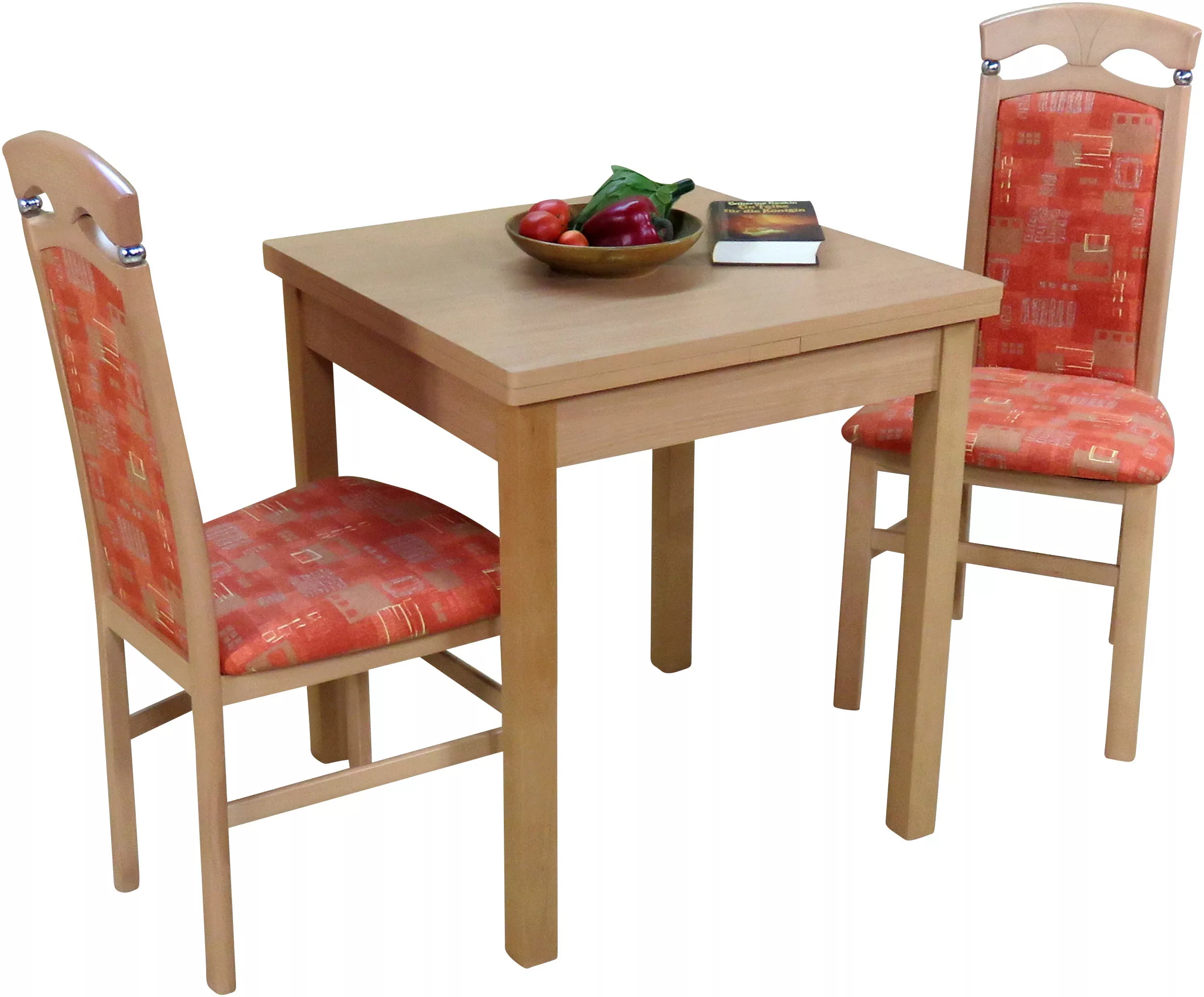 HOFMANN LIVING AND MORE Essgruppe "Anthony", (Spar-Set, 3 tlg., 1 Tisch, 2 günstig online kaufen