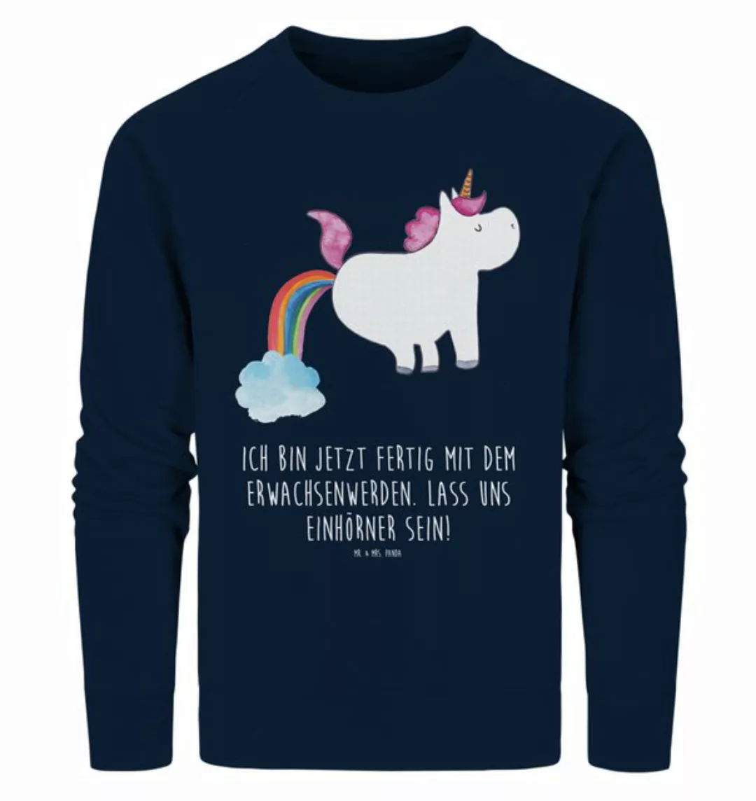 Mr. & Mrs. Panda Longpullover Größe XS Einhorn Pupsen - French Navy - Gesch günstig online kaufen