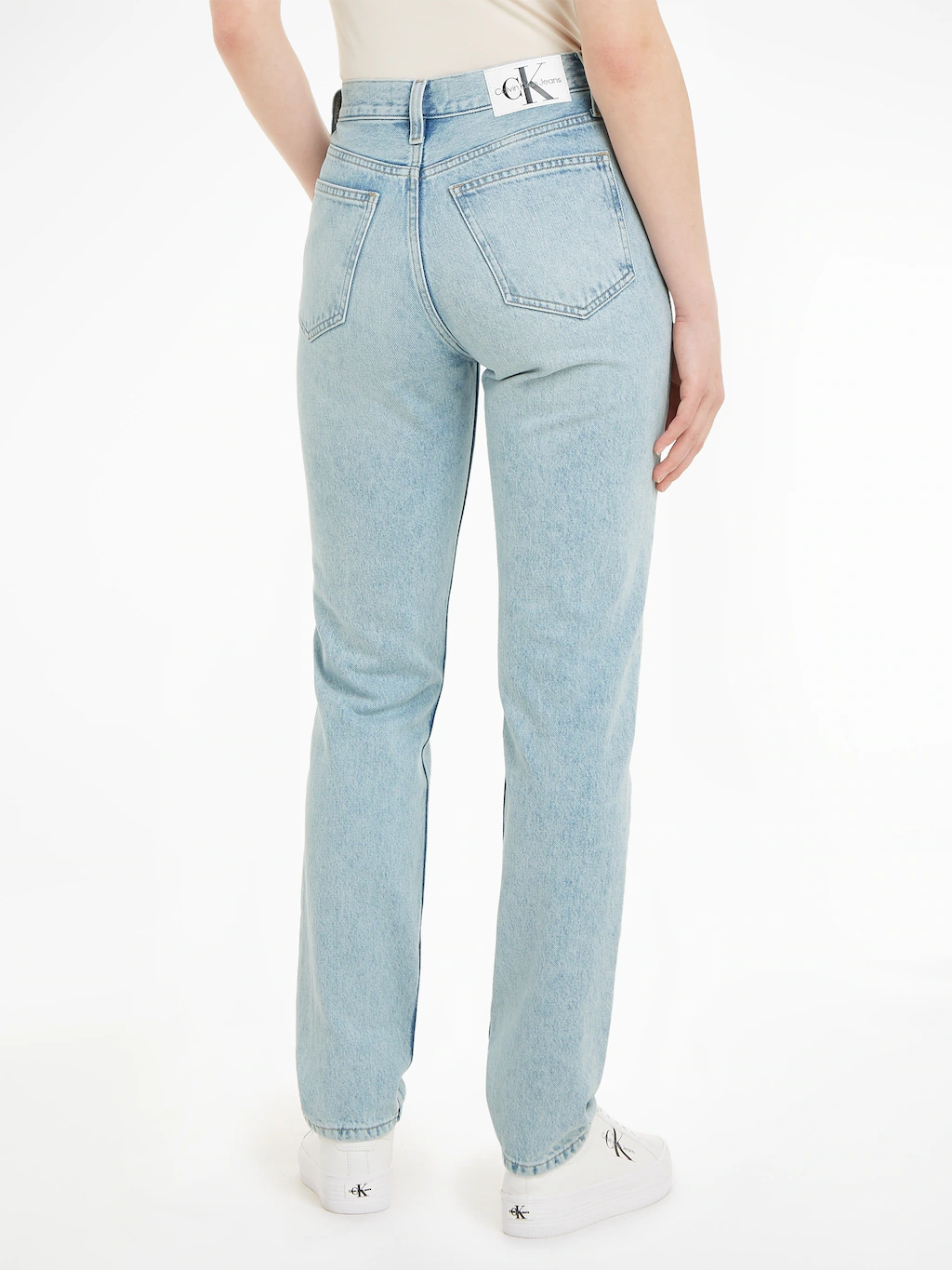 Calvin Klein Jeans Straight-Jeans "AUTHENTIC SLIM STRAIGHT", im 5-Pocket-St günstig online kaufen