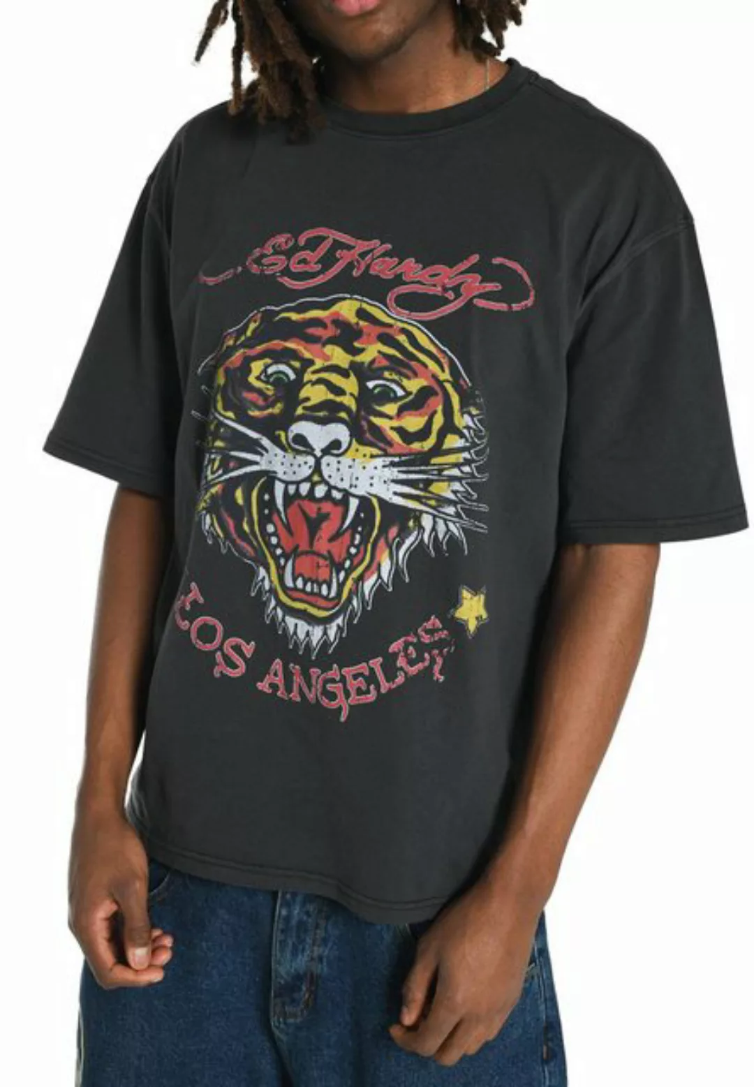 Ed Hardy T-Shirt T-Shirt ed Hardy La- Tiger - Vintage, G XL günstig online kaufen