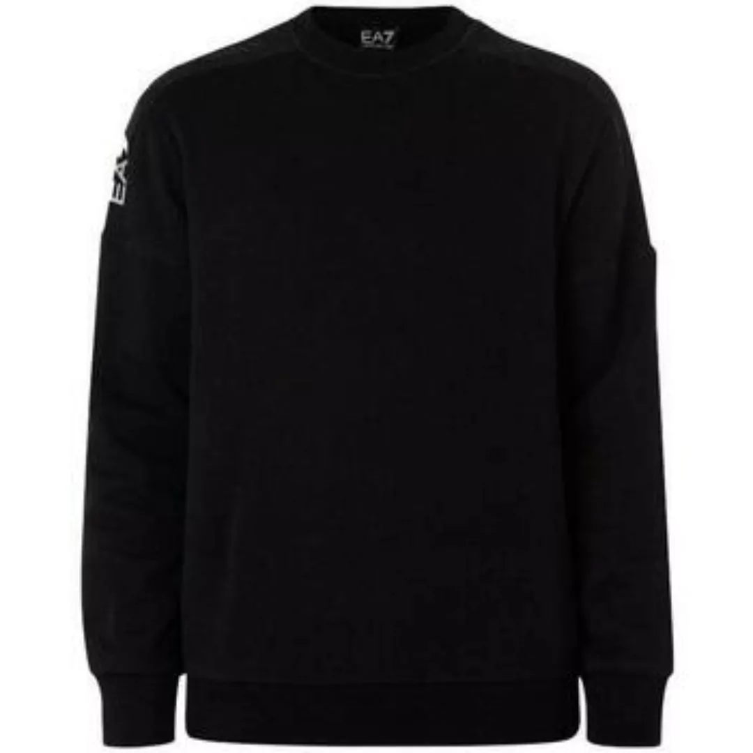 Ea7 Emporio Armani  Sweatshirt Visibility Logo Sweatshirt Black günstig online kaufen