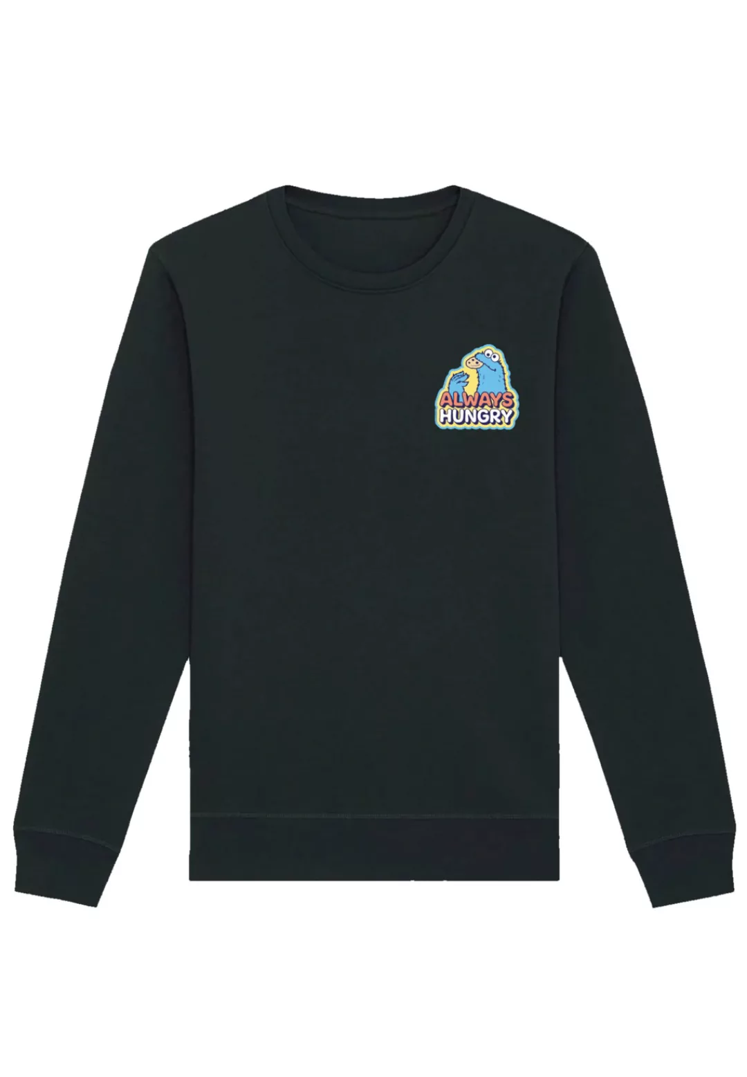 F4NT4STIC Sweatshirt "Sesamstraße Cookie Monster Always Hungry", Premium Qu günstig online kaufen