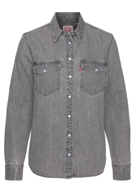 Levi's® Jeansbluse ESSENTIAL WESTERN mit Brusttaschen mit Druckknöpfen günstig online kaufen