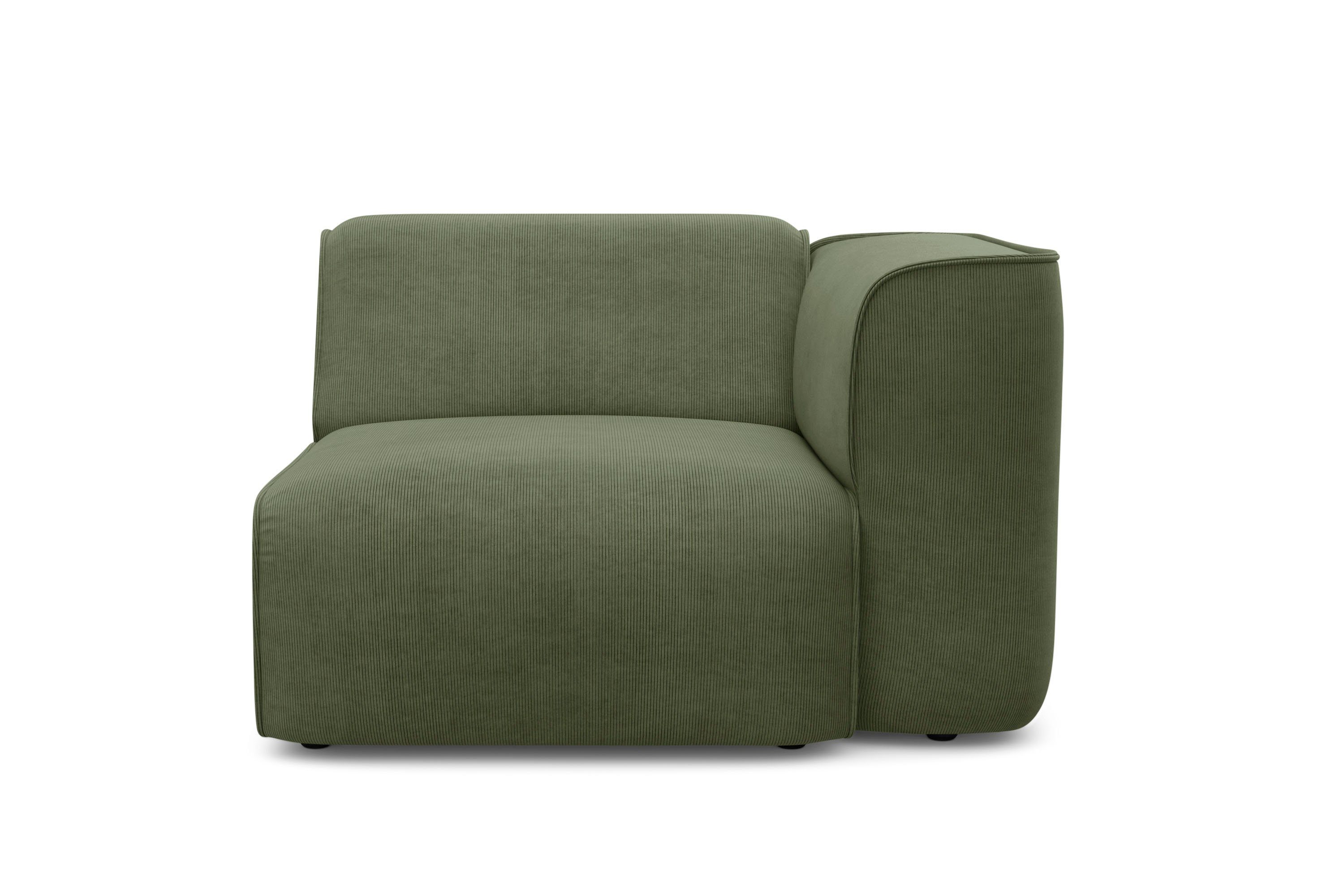RAUM.ID Sessel "Merid Sofa-Eckelement, Maße B/T/H: 109/97/46 cm", als Modul günstig online kaufen