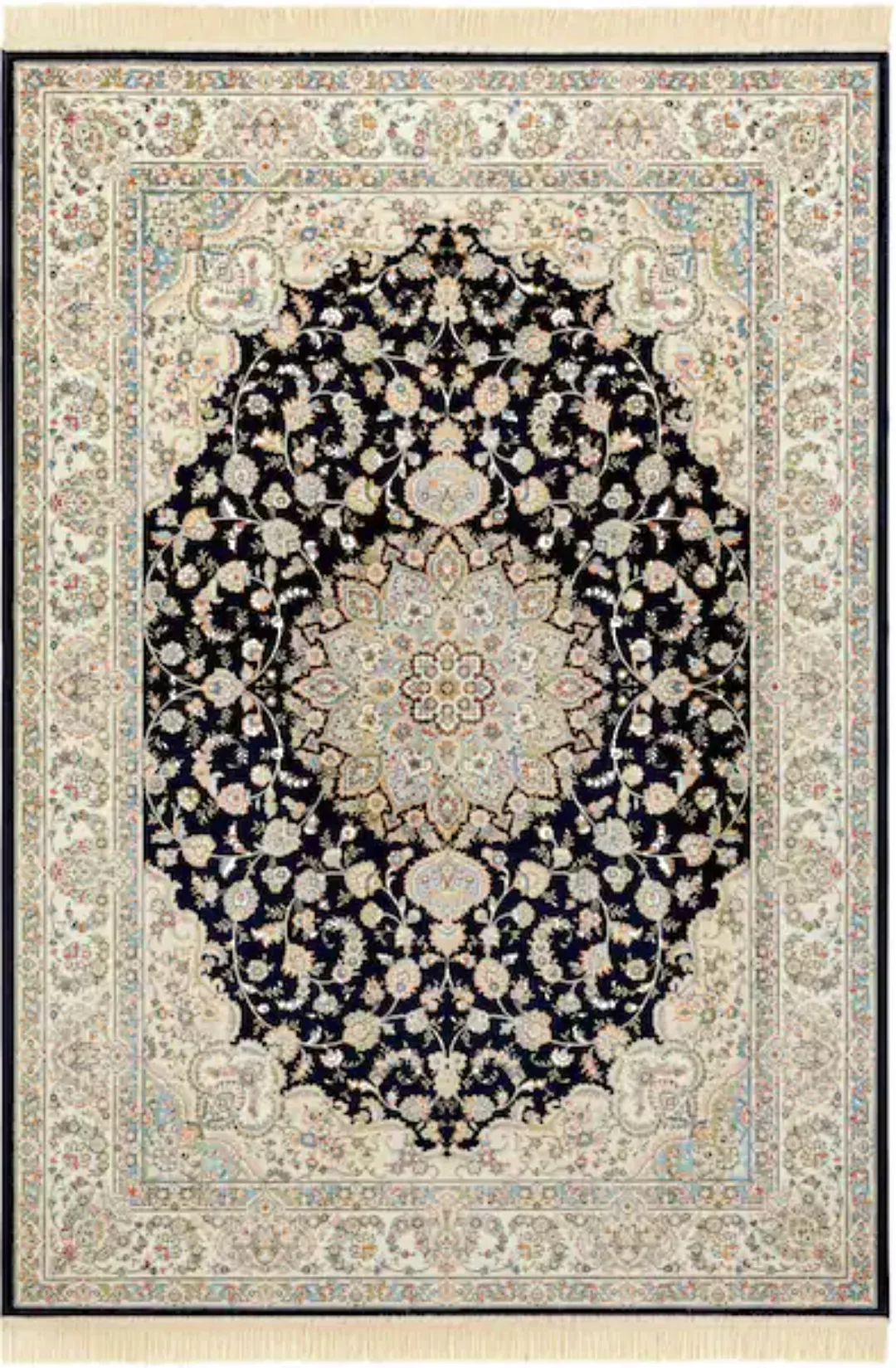 NOURISTAN Teppich »Antik Nain«, rechteckig, Orientalisch mit Fransen, Orien günstig online kaufen