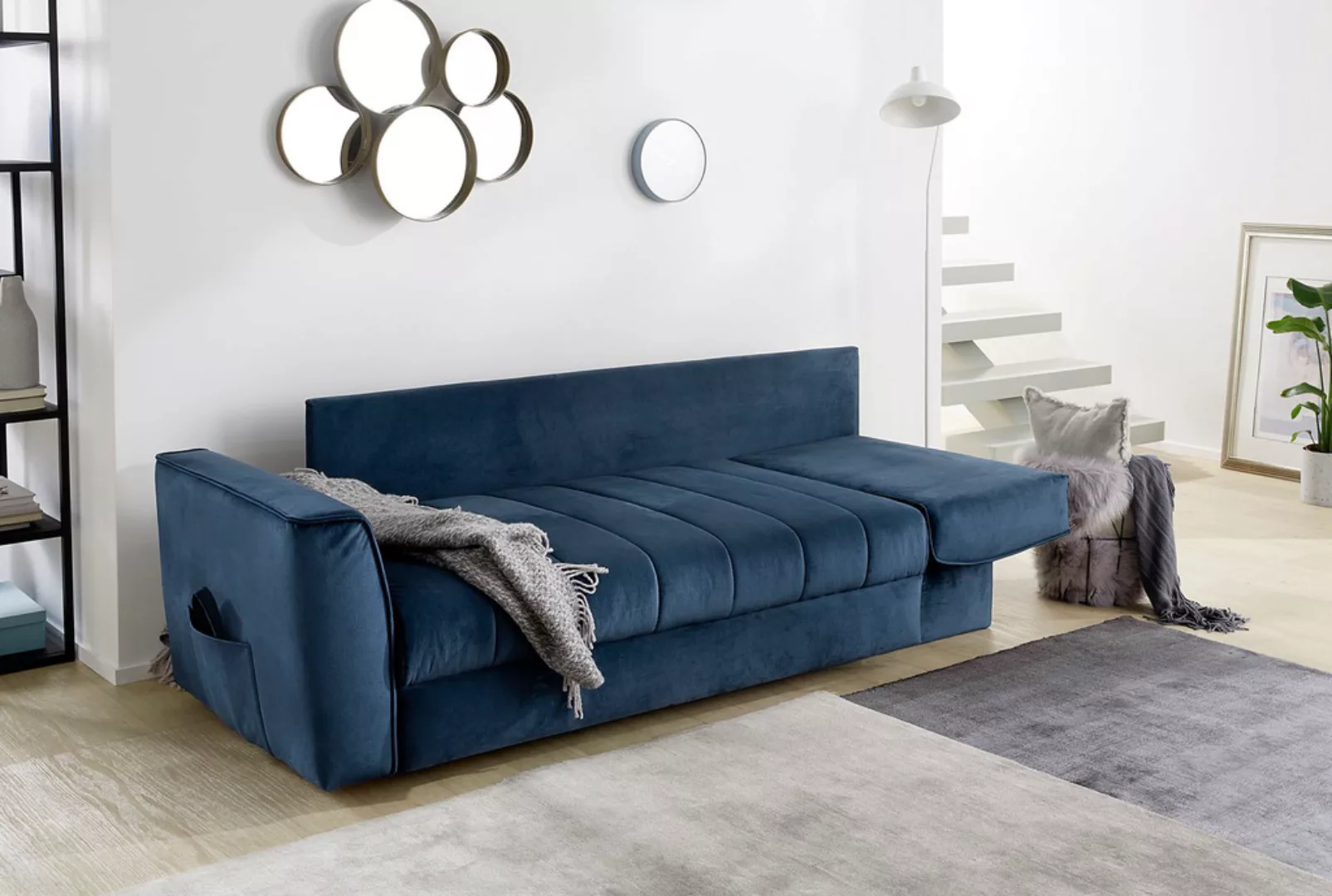 Jockenhöfer Gruppe Schlafsofa "Rick", Platzsparendes Sofa mit Gästebettfunk günstig online kaufen