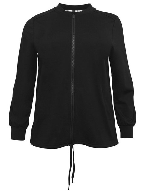 Sheego Sweatjacke "Große Größen", in atmungsaktiver Strech-Qualität günstig online kaufen