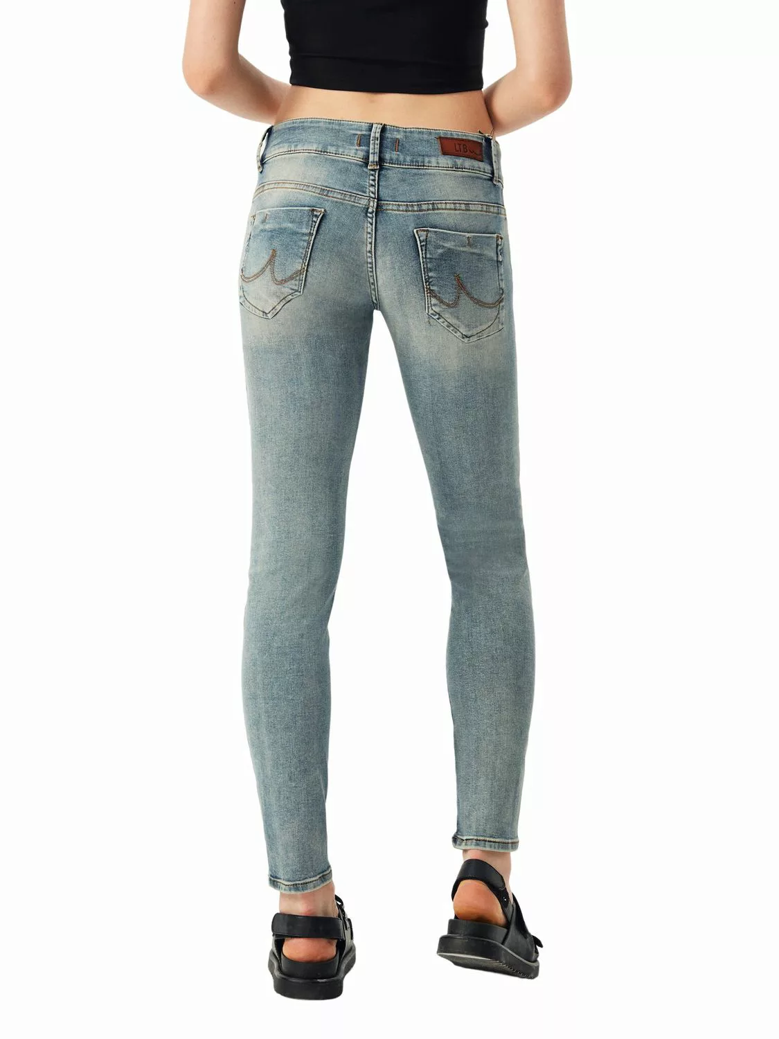 LTB Damen Jeans MOLLY - Slim Fit - Blau - Panile Wash günstig online kaufen