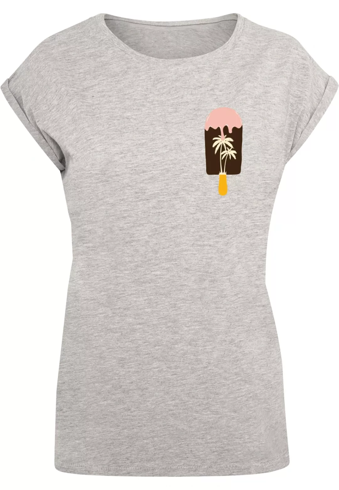 Merchcode T-Shirt "Merchcode Damen Ladies Summer - Icecream T-Shirt", (1 tl günstig online kaufen