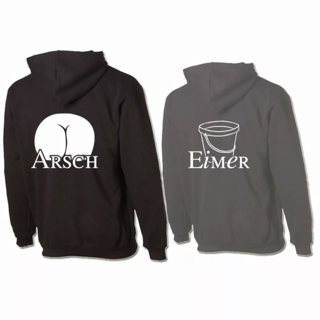 G-graphics Hoodie Arsch & Eimer (Partner- / Paar-Set, Einzelteile zum selbs günstig online kaufen