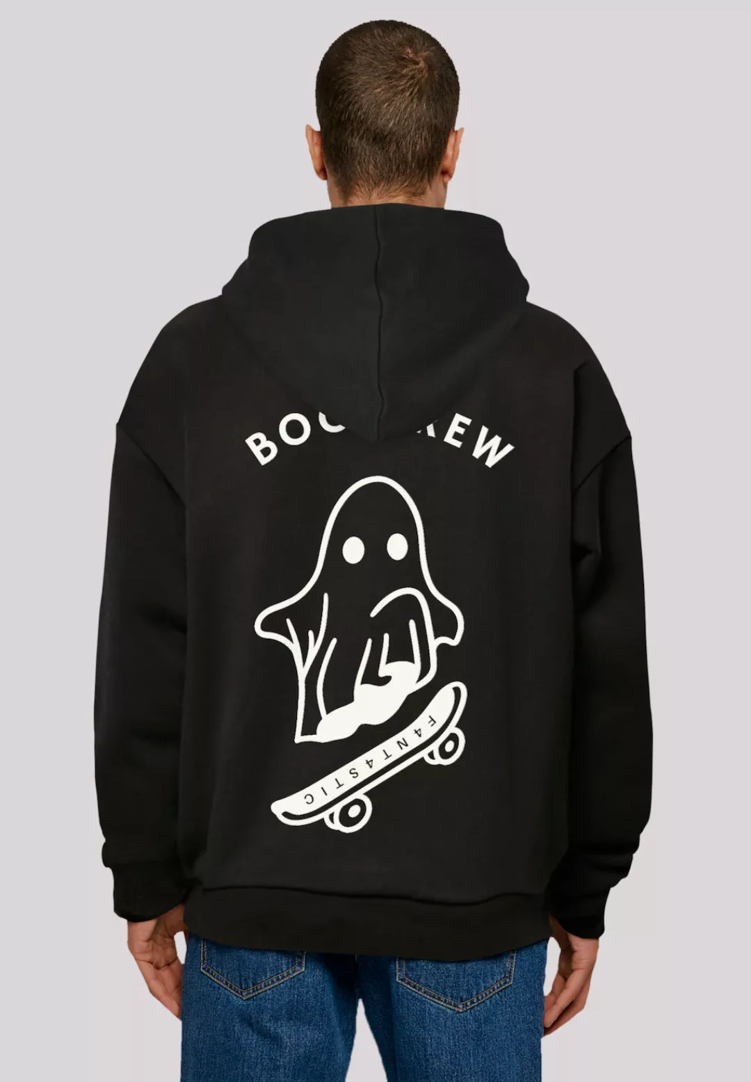 F4NT4STIC Kapuzenpullover "Boo Crew Halloween" günstig online kaufen