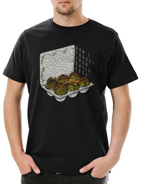 Urban Backwoods Print-Shirt Alien Eggs Herren T-Shirt Ripley Prometheus Nos günstig online kaufen