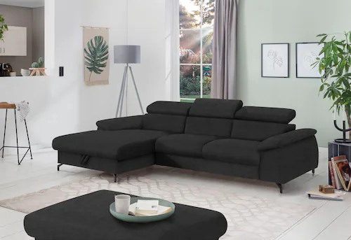 COTTA Polstergarnitur »Komaris L-Form«, (Set), Set bestehend aus: Ecksofa m günstig online kaufen