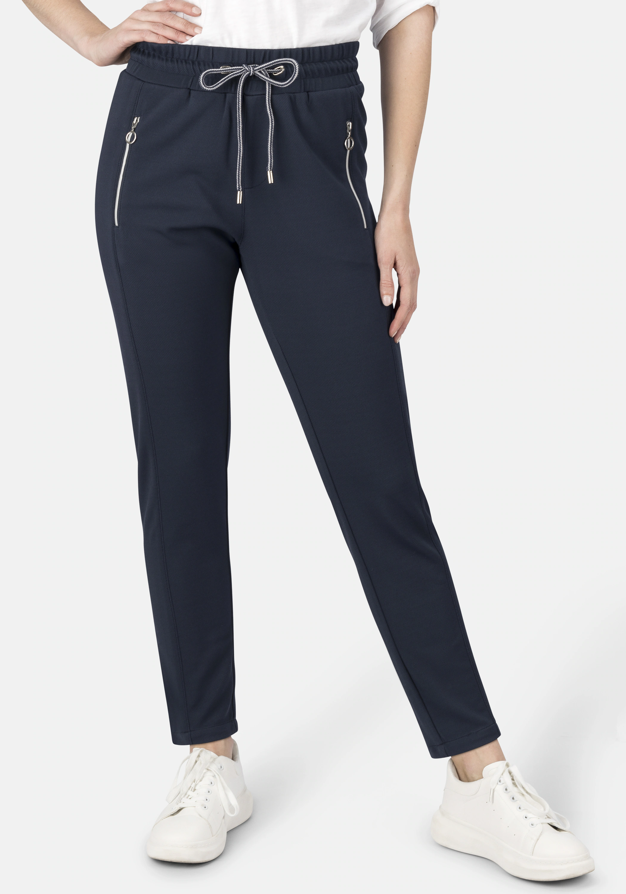 STOOKER WOMEN Schlupfhose "Berlin Easy Fit", Tapered Fit Casual Technostret günstig online kaufen