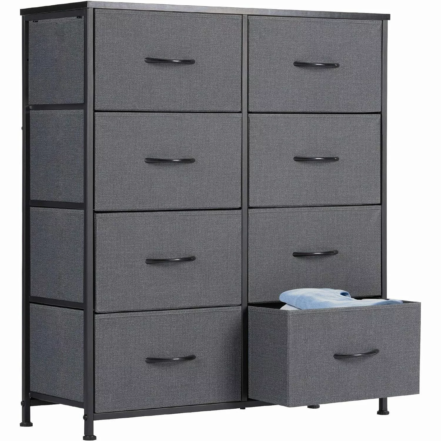 DUMOS Stauraumschrank Kommode mit Stoffschubladen, Stoffkommode günstig online kaufen