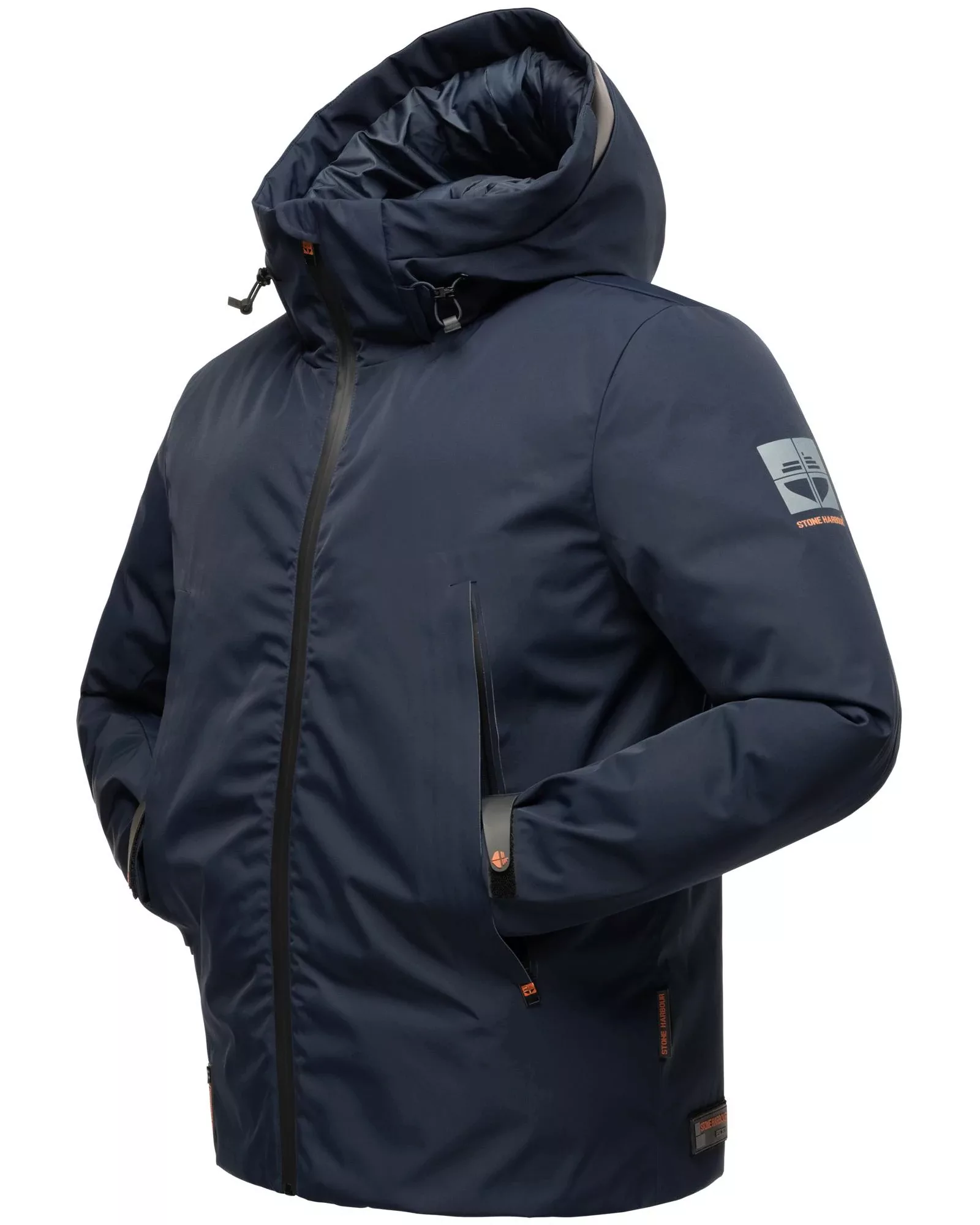 Stone Harbour Outdoorjacke "Moagaa", mit Kapuze, Sportliche, wasserdichte W günstig online kaufen