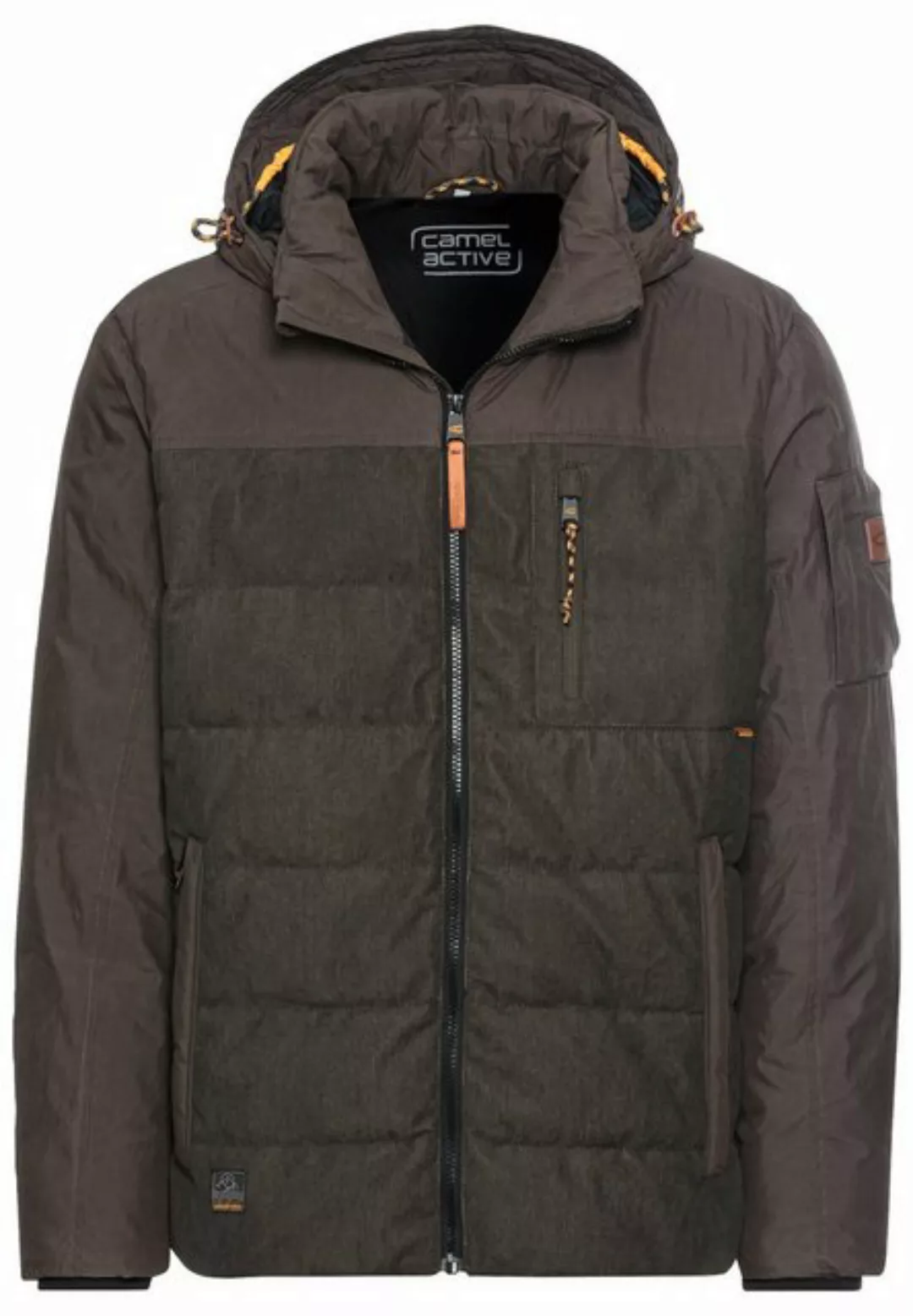 camel active Winterjacke mit abnehmbarer Kapuze günstig online kaufen