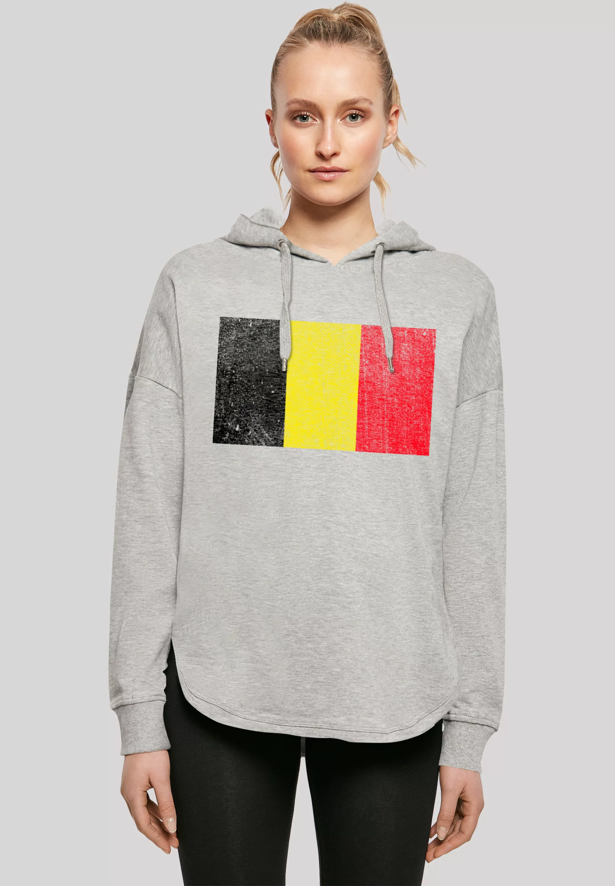 F4NT4STIC Kapuzenpullover "Belgium Belgien Flagge", Print günstig online kaufen