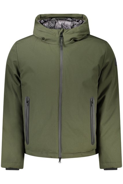 North Sails Outdoorjacke Grüne Herrenjacke mit Kapuze aus recyceltem Materi günstig online kaufen