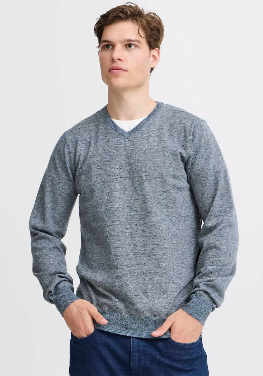 Blend V-Ausschnitt-Pullover "BHBRUTON V-neck" günstig online kaufen