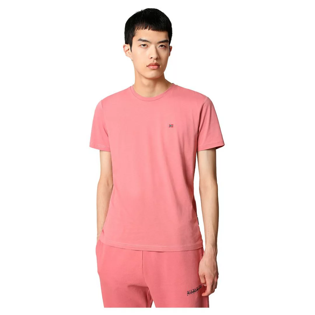 Napapijri Salis C 1 Kurzärmeliges T-shirt XL Pink Lulu günstig online kaufen