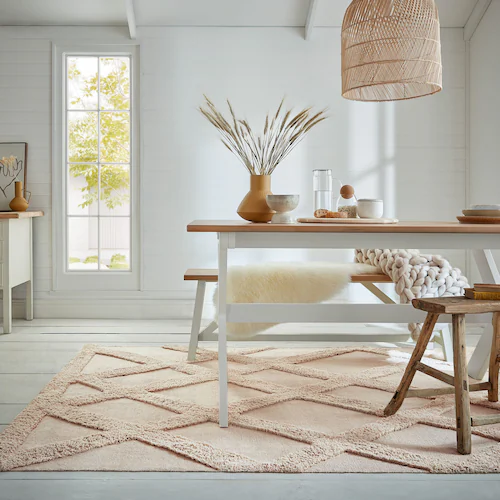 FLAIR RUGS Teppich »Tessa Baumwolle«, rechteckig günstig online kaufen