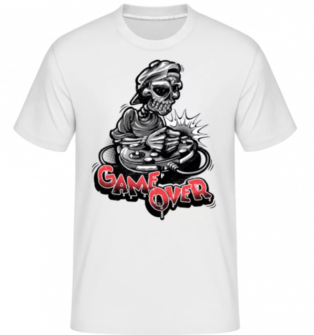 Game Over Skeleton · Shirtinator Männer T-Shirt günstig online kaufen