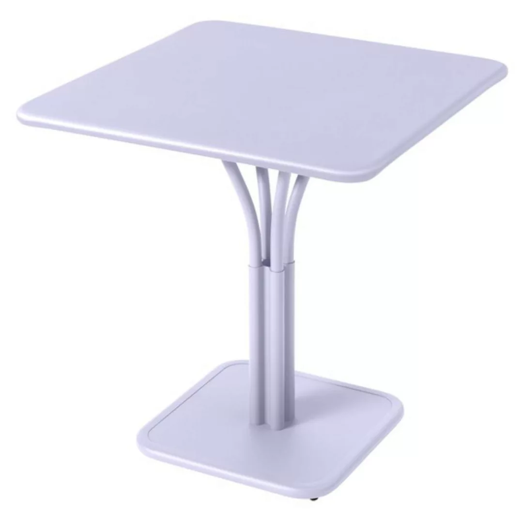 Luxembourg Kleiner Outdoor-Tisch 71x71 cm Marshmallow günstig online kaufen