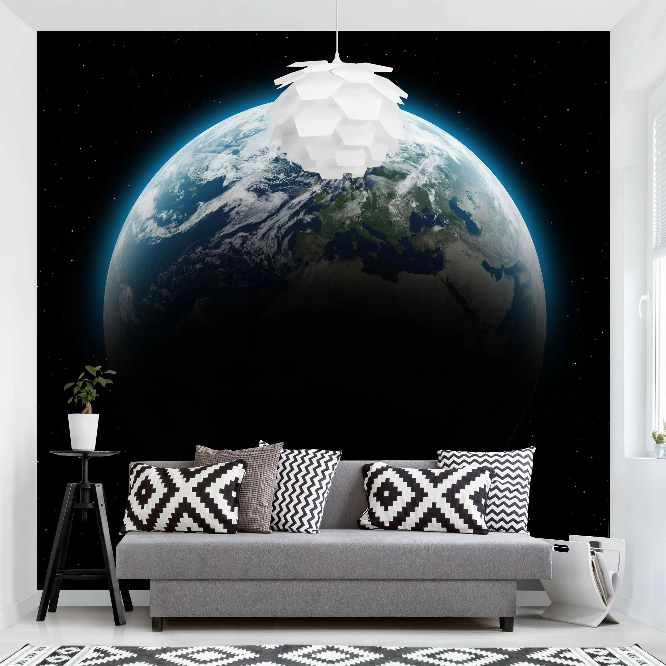 Fototapete Illuminated Planet Earth günstig online kaufen