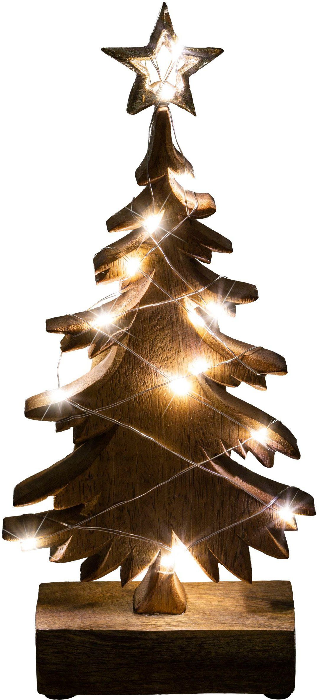 Creativ deco Dekofigur LUMEN, Deko-Objekt Tannenbaum günstig online kaufen