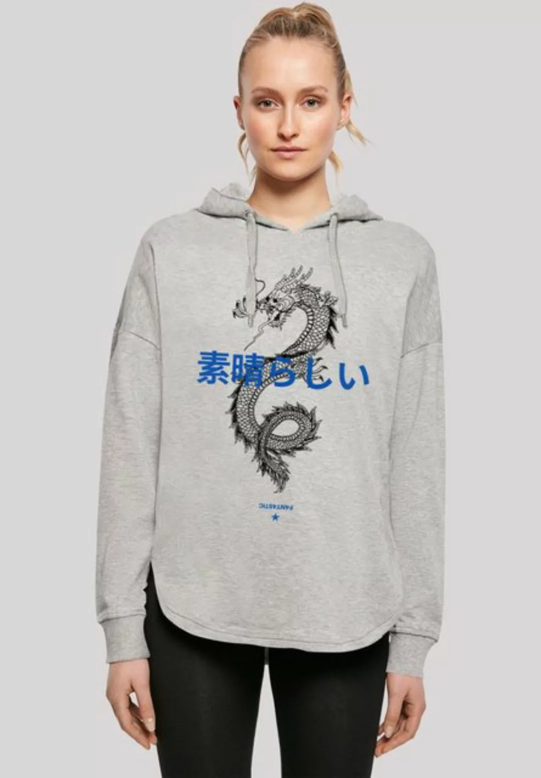 F4NT4STIC Kapuzenpullover Drache Japan Print günstig online kaufen