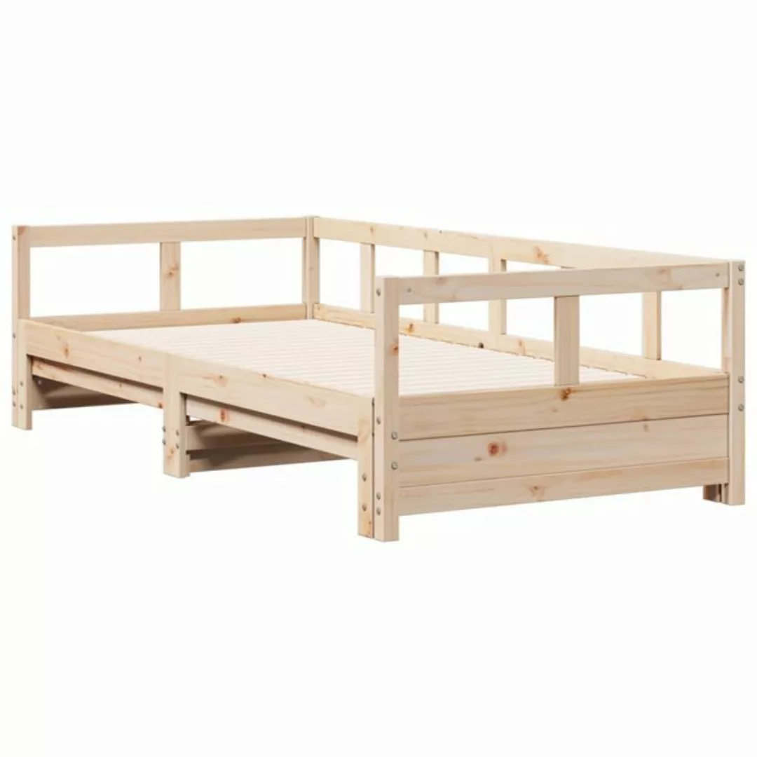 vidaXL Gästebett Gästebett Tagesbett ohne Matratze 90x200 cm Massivholz Kie günstig online kaufen