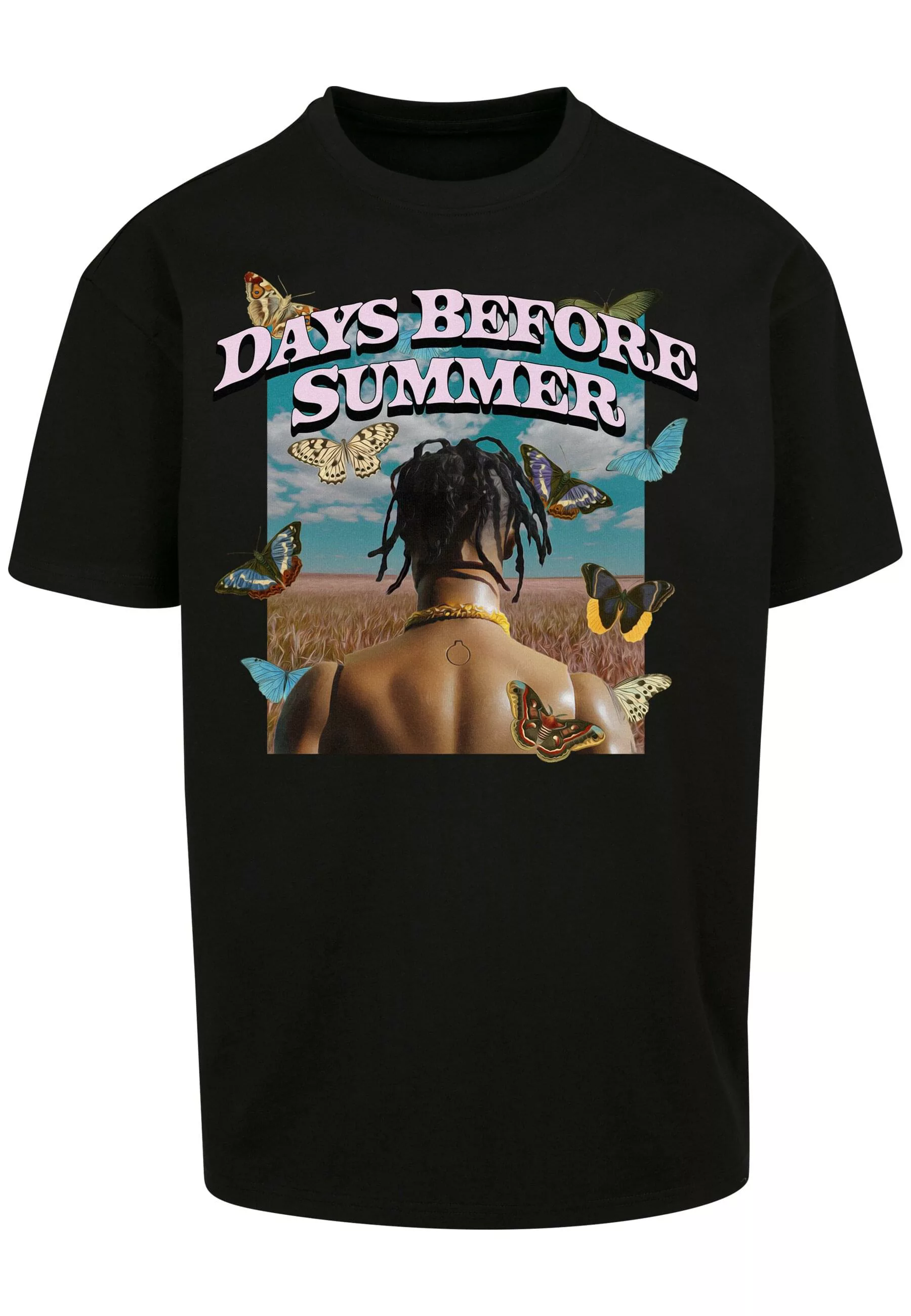 MisterTee Kurzarmshirt "MisterTee Unisex Days Before Summer Oversize Tee" günstig online kaufen