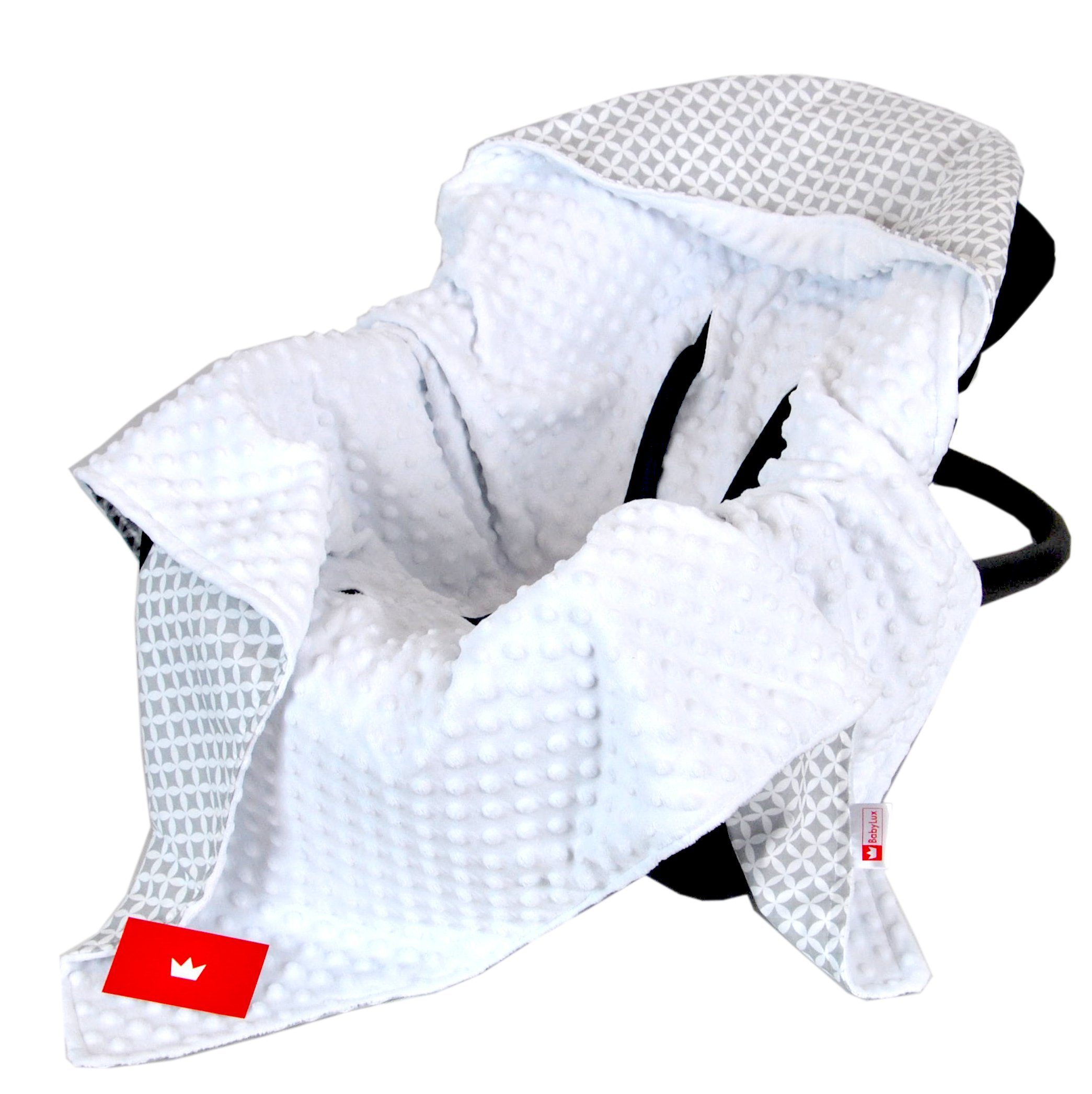 Einschlagdecke BabyLux Baby EINSCHLAGDECKE Babyschale 90x90 günstig online kaufen