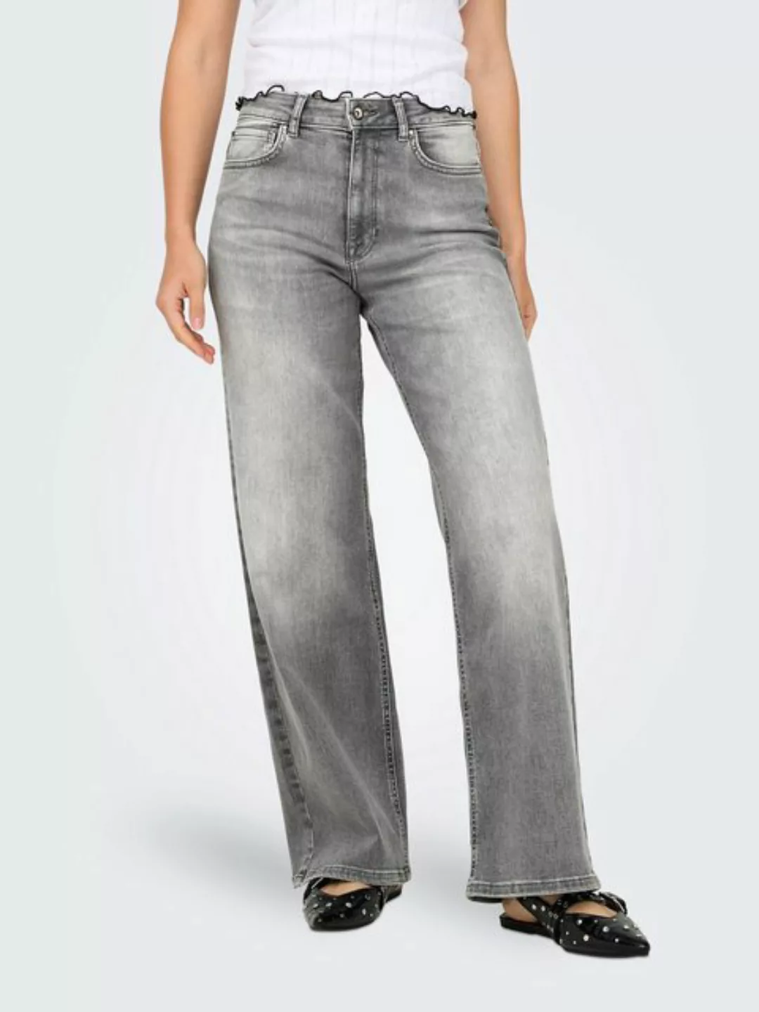 ONLY High-waist-Jeans ONLMADISON BLUSH HW WID DNM REA0938 NOOS günstig online kaufen