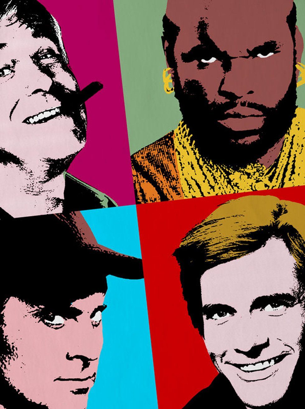 style3 T-Shirt Das Team mr.t hannibal günstig online kaufen